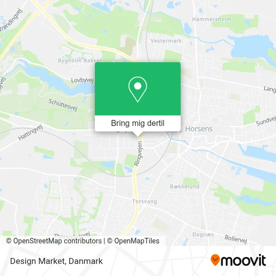 Design Market kort
