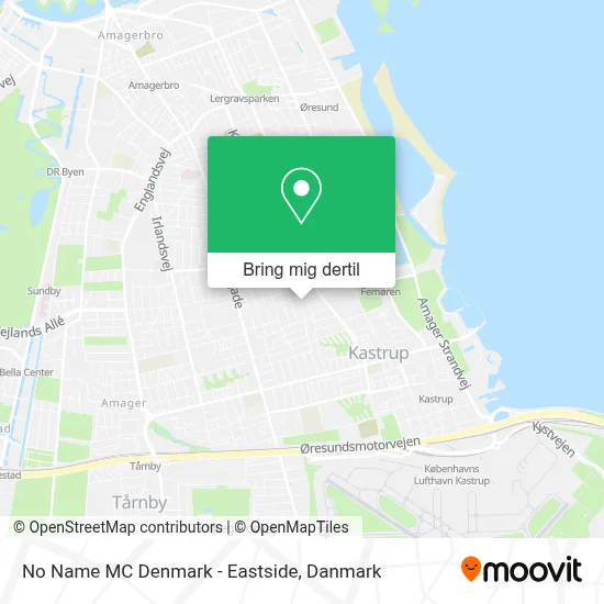 No Name MC Denmark - Eastside kort