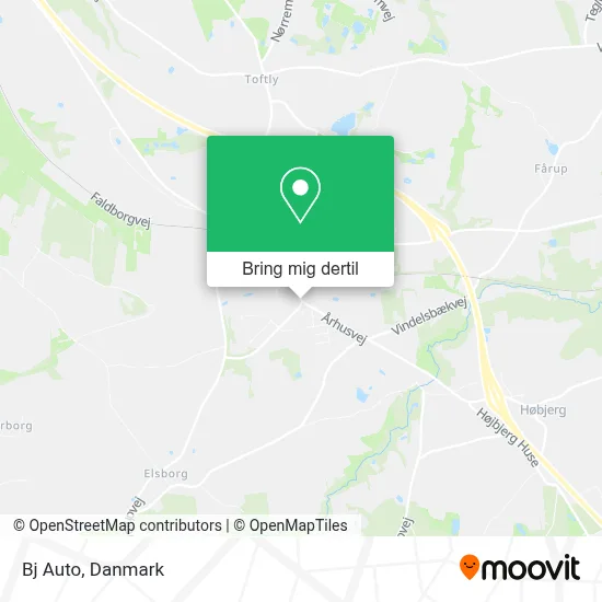 Bj Auto kort