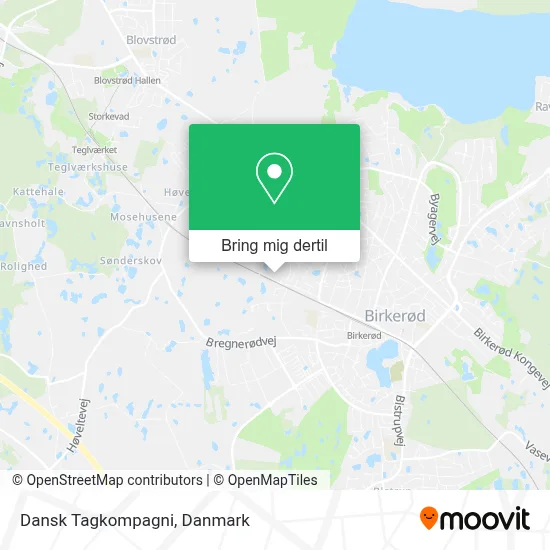 Dansk Tagkompagni kort