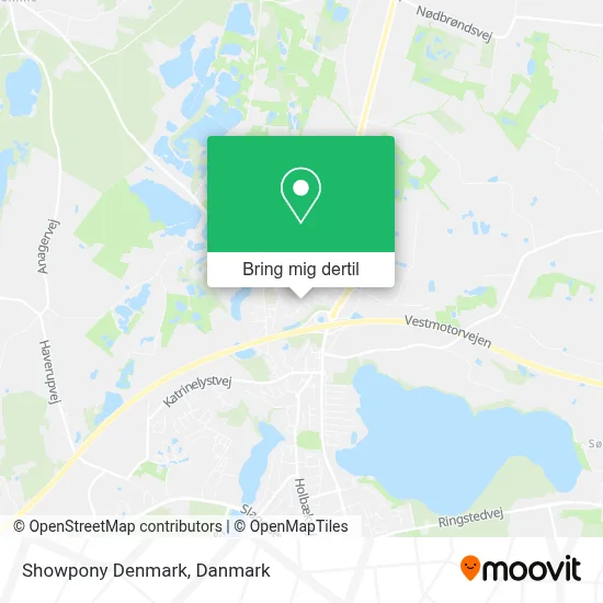 Showpony Denmark kort