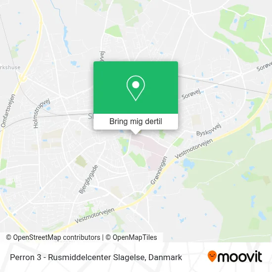 Perron 3 - Rusmiddelcenter Slagelse kort