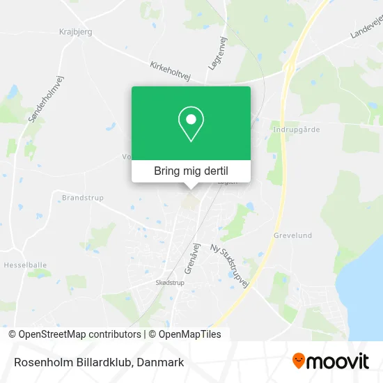 Rosenholm Billardklub kort
