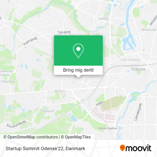 Startup Summit Odense'22 kort