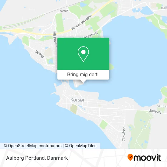 Aalborg Portland kort