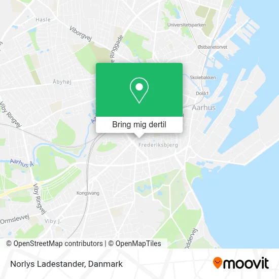 Norlys Ladestander kort