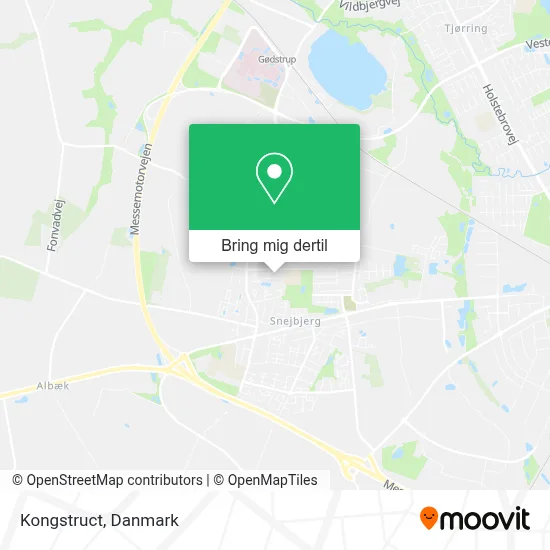 Kongstruct kort