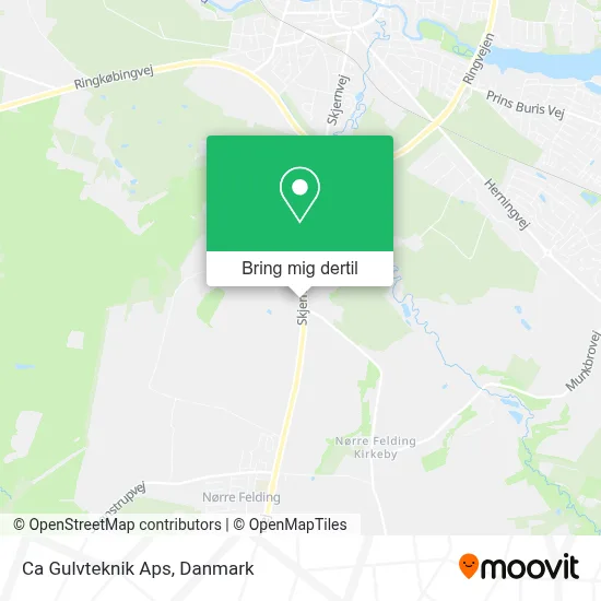 Ca Gulvteknik Aps kort
