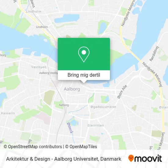 Arkitektur & Design - Aalborg Universitet kort