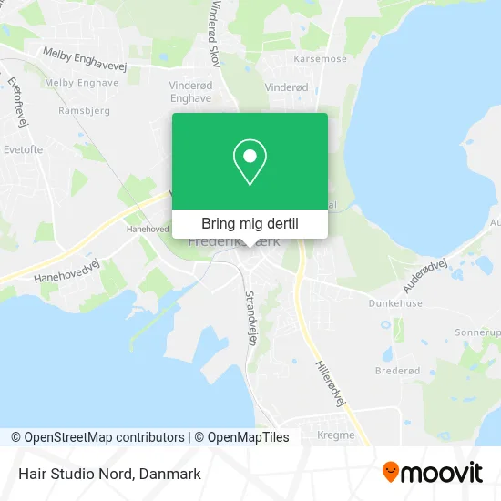 Hair Studio Nord kort