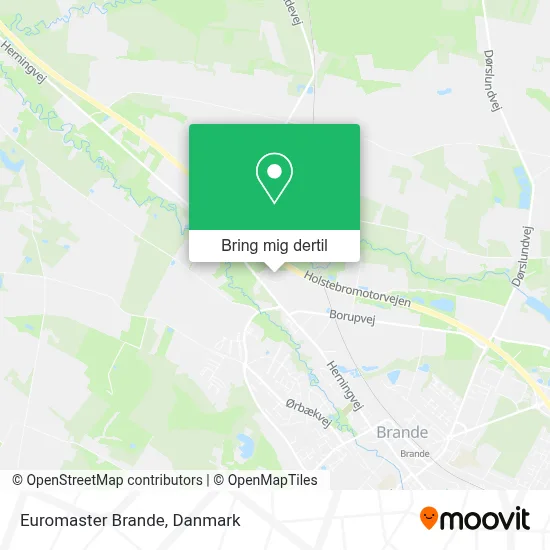 Euromaster Brande kort