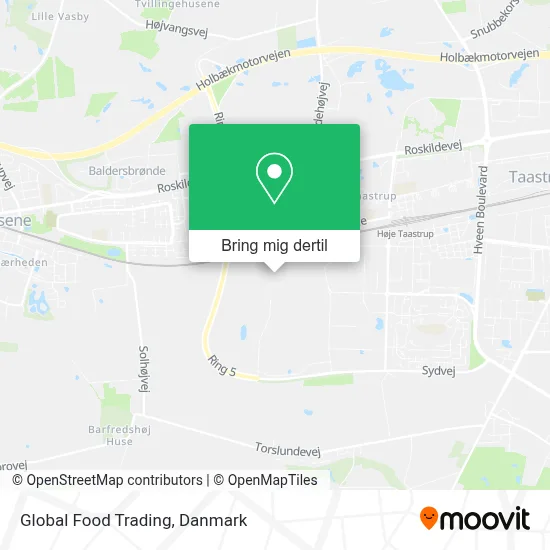 Global Food Trading kort