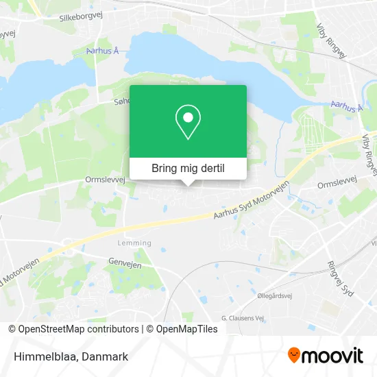 Himmelblaa kort