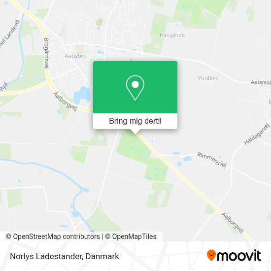 Norlys Ladestander kort