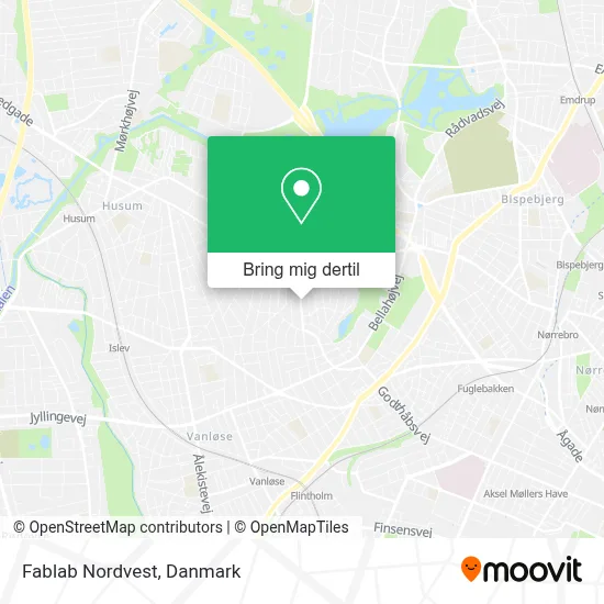 Fablab Nordvest kort