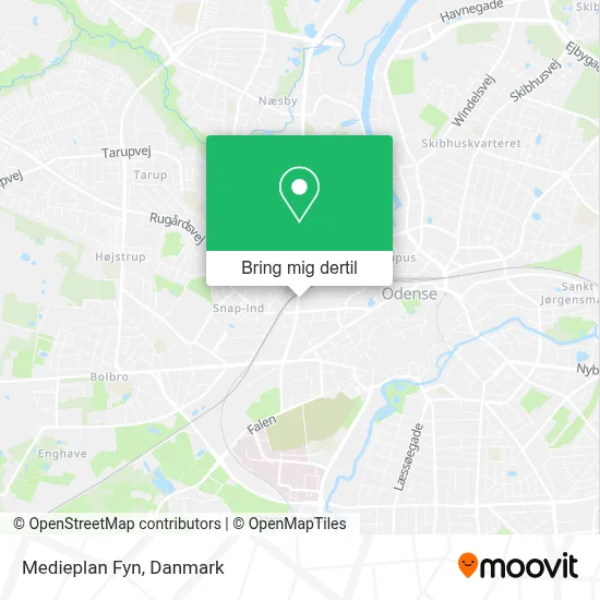 Medieplan Fyn kort