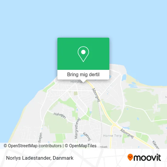 Norlys Ladestander kort