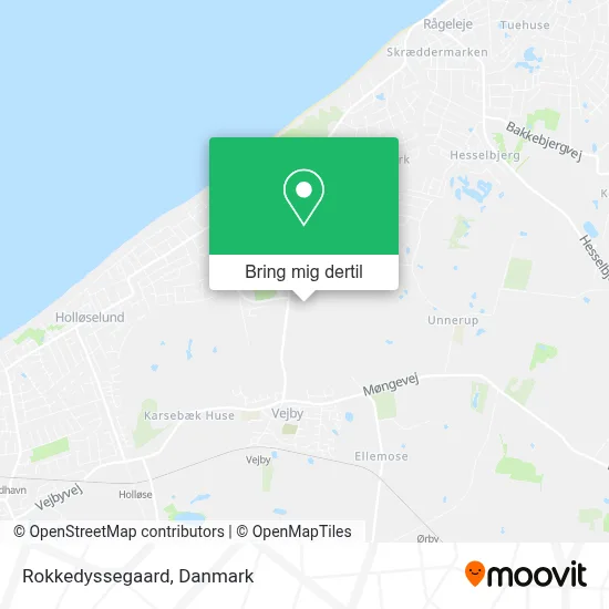 Rokkedyssegaard kort