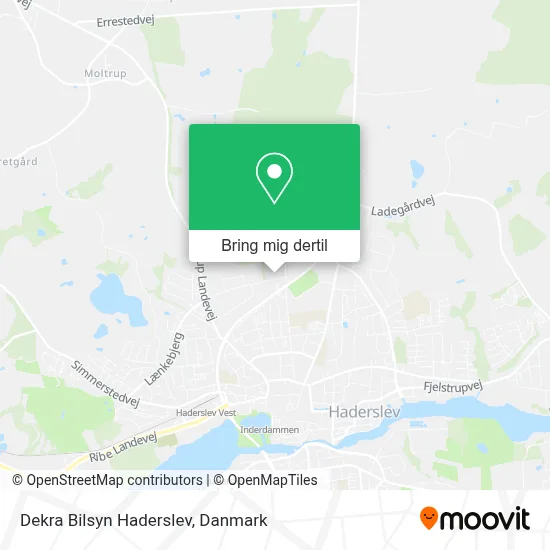 Dekra Bilsyn Haderslev kort