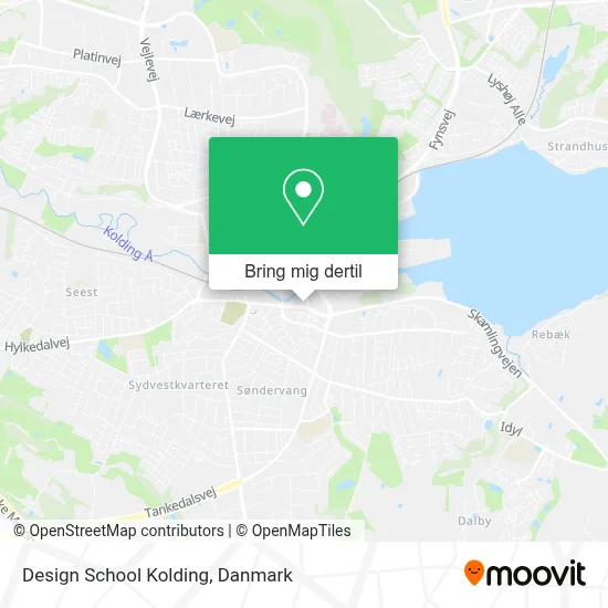 Design School Kolding kort