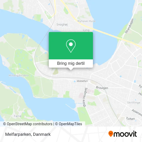 Melfarparken kort
