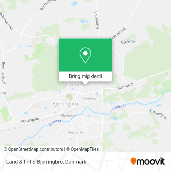 Land & Fritid Bjerringbro kort