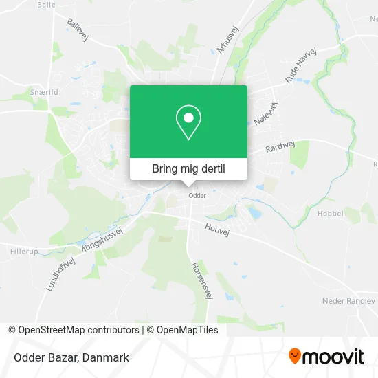 Odder Bazar kort