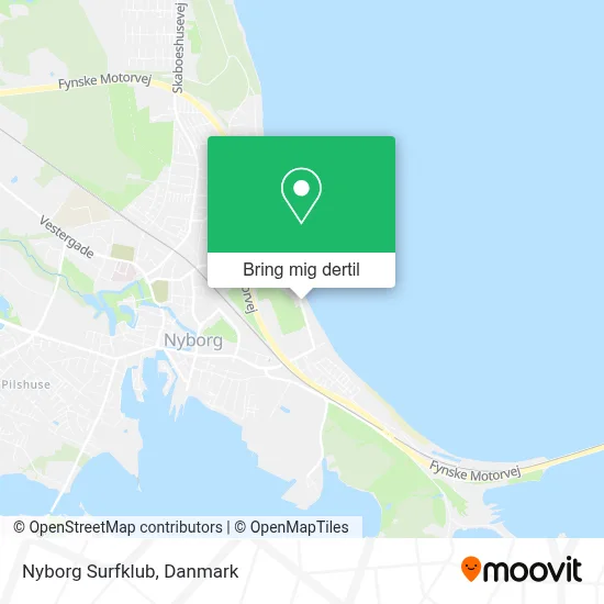 Nyborg Surfklub kort
