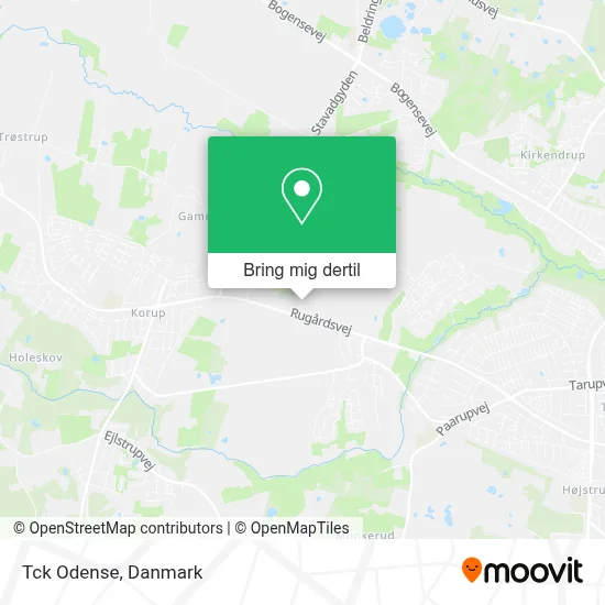 Tck Odense kort