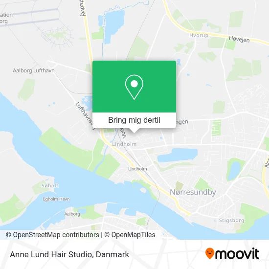 Anne Lund Hair Studio kort