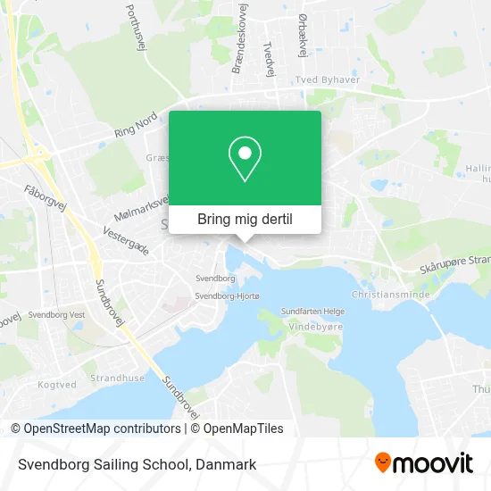 Svendborg Sailing School kort