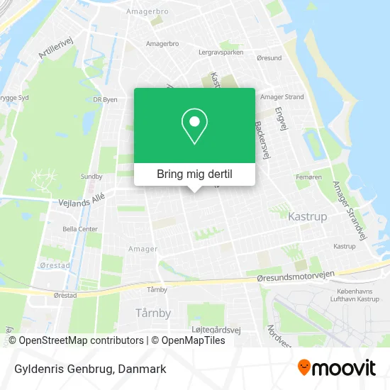 Gyldenris Genbrug kort