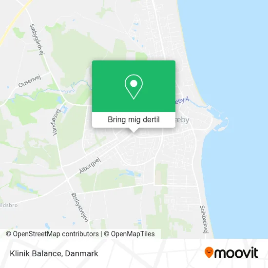 Klinik Balance kort