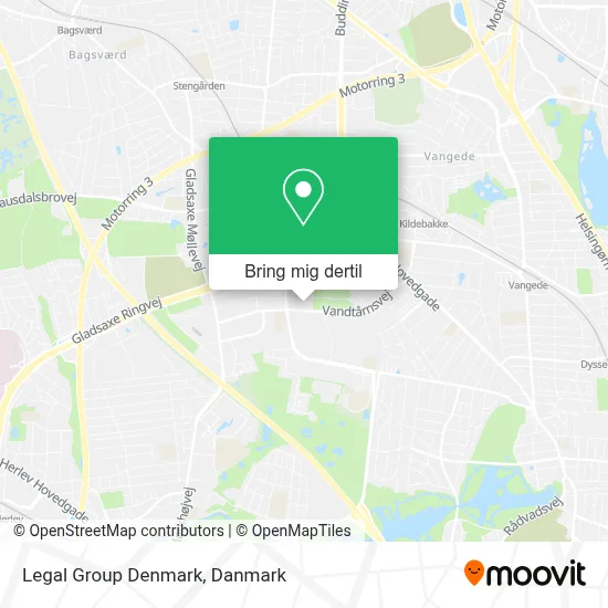 Legal Group Denmark kort