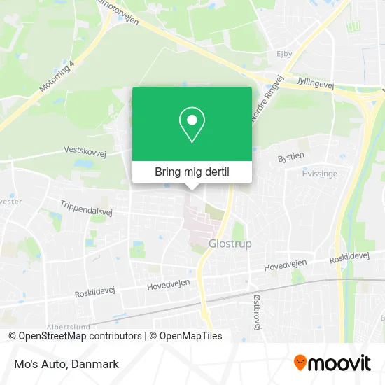 Mo's Auto kort
