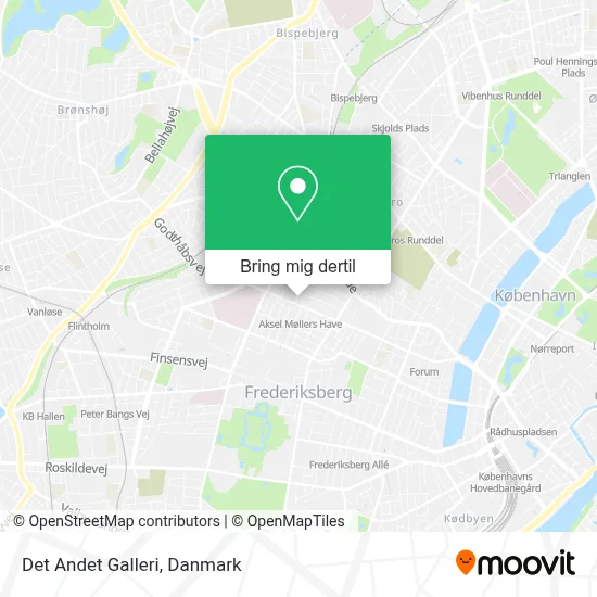 Det Andet Galleri kort