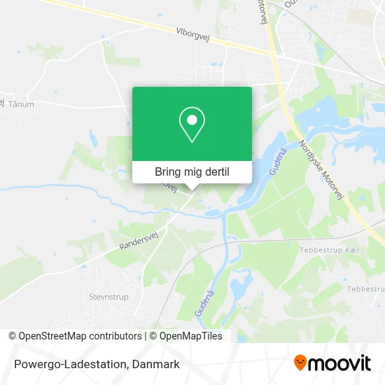 Powergo-Ladestation kort