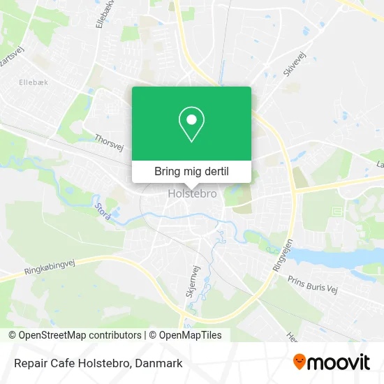 Repair Cafe Holstebro kort
