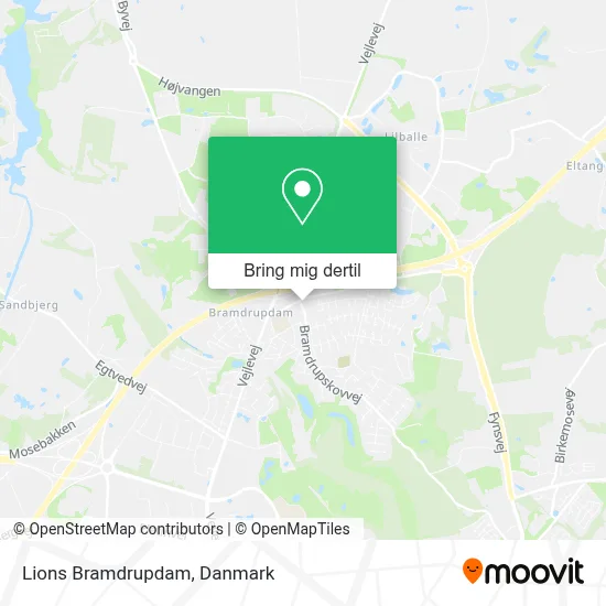 Lions Bramdrupdam kort