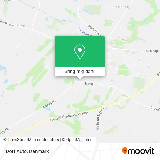 Dorf Auto kort