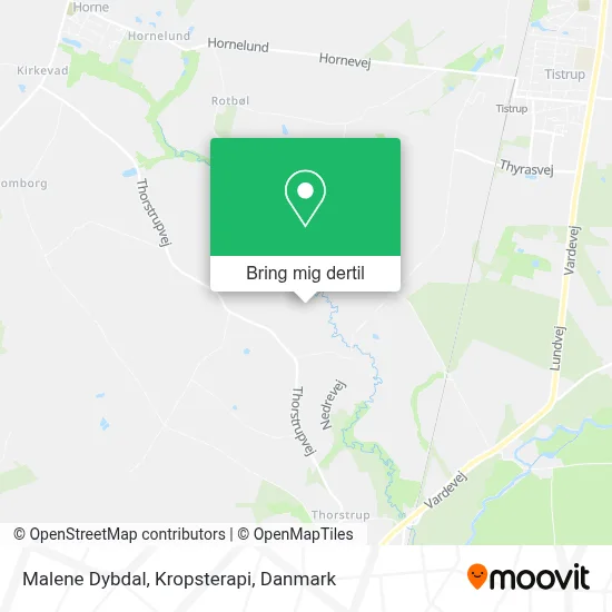 Malene Dybdal, Kropsterapi kort