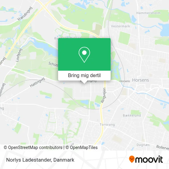 Norlys Ladestander kort