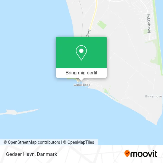 Gedser Havn kort