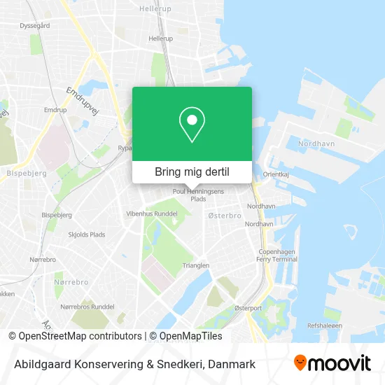 Abildgaard Konservering & Snedkeri kort