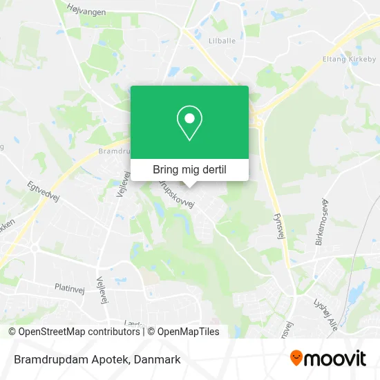 Bramdrupdam Apotek kort