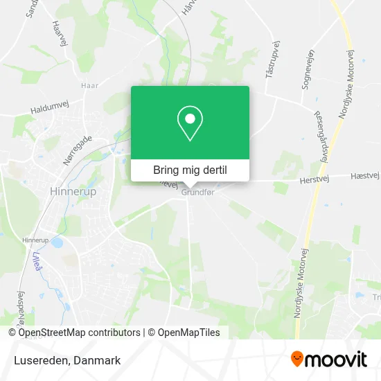 Lusereden kort