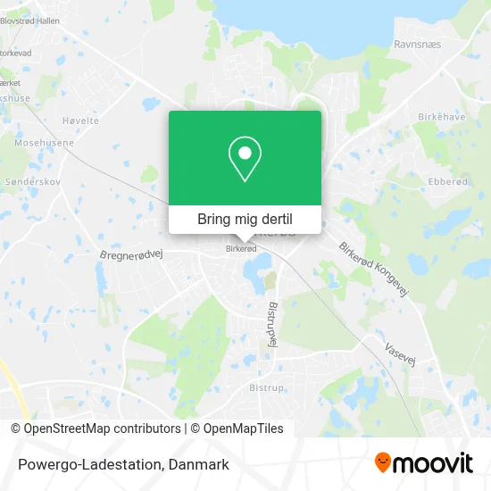 Powergo-Ladestation kort