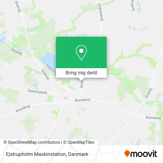 Ejstrupholm Maskinstation kort