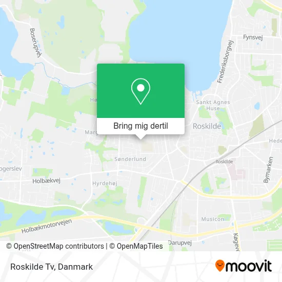 Roskilde Tv kort