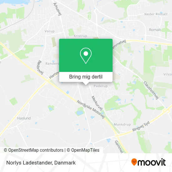 Norlys Ladestander kort